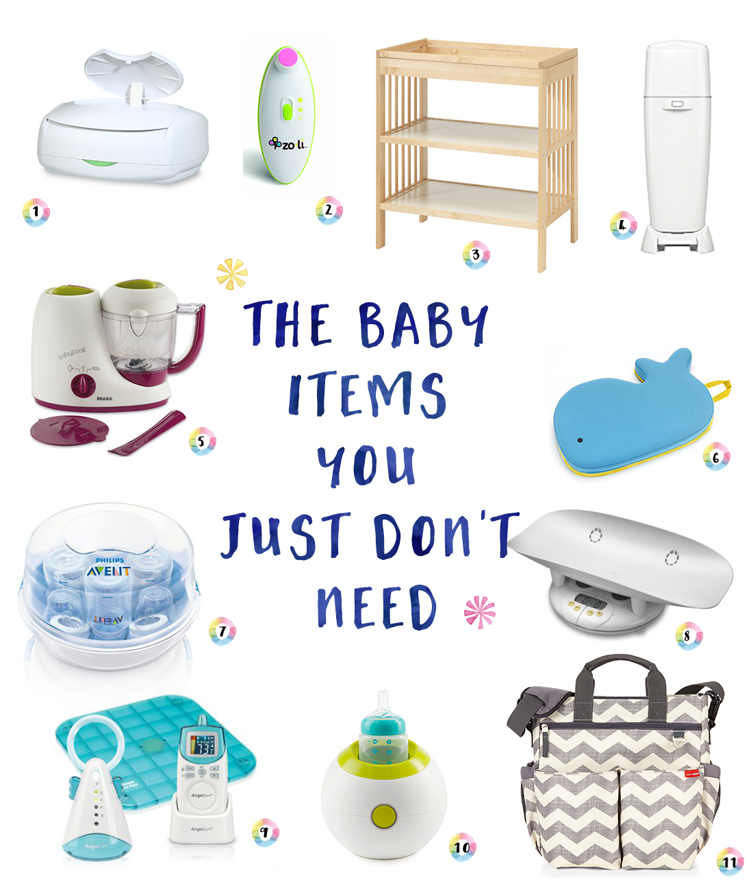Mamahood: The Baby Items You Don't Need | Orane Boucher