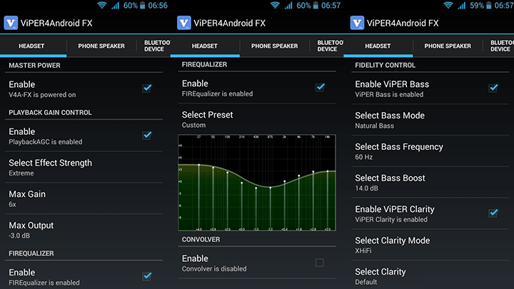 تطبيق Viper4Android FX .