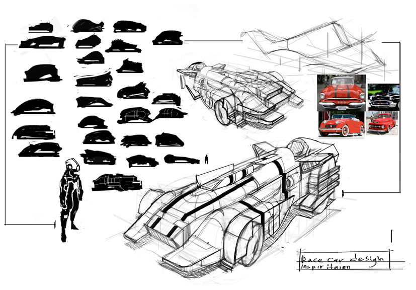 The Last Ticket to Mars Daily Car design