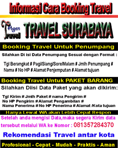 CARA BOOKING TRAVEL BOOKING