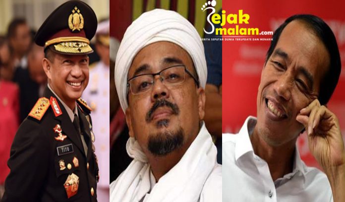 Habib Rizieq Ancam Penjarakan Jokowi & Kapolri Jika Berani