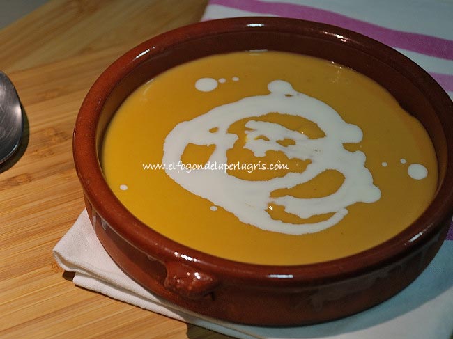 Crema de calabaza casera Crema de calabaza casera