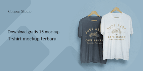 Download 15 T-Shirt Mockup Terbaru Gratis