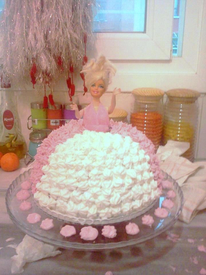 cadiprenseslerinannesi: barbi kızıma barbi pasta