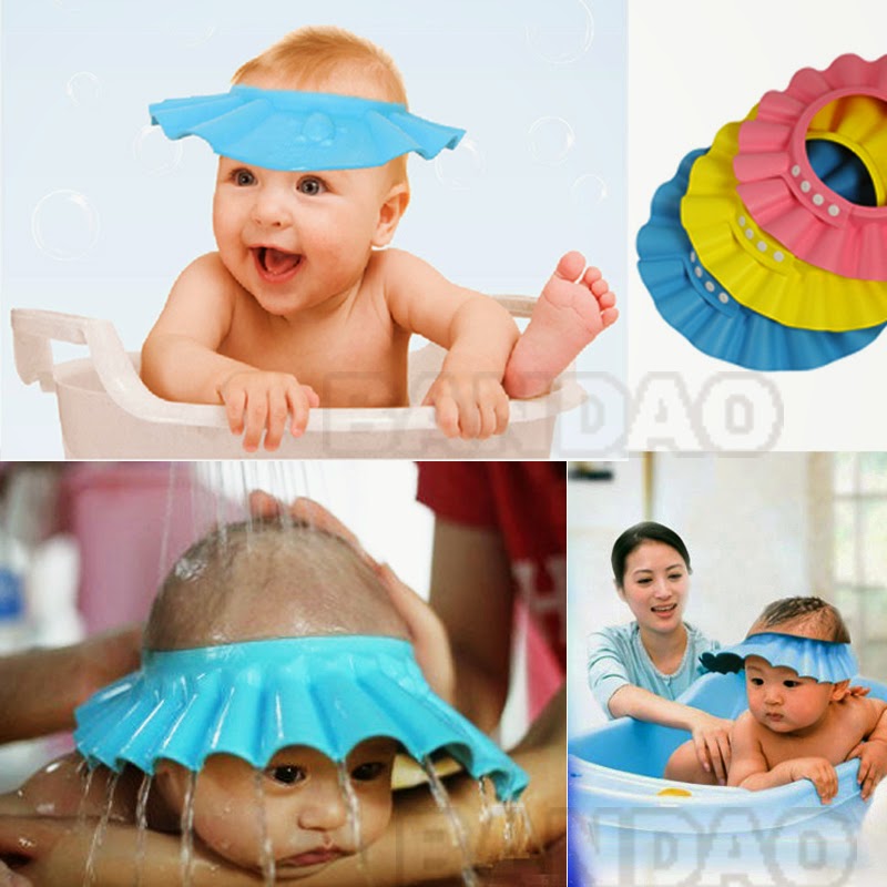 Amazing Creative Products Cute Baby Shower Cap