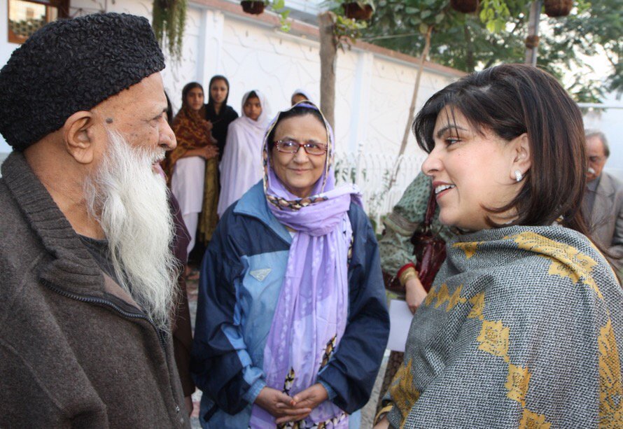 With Edhi Sahib