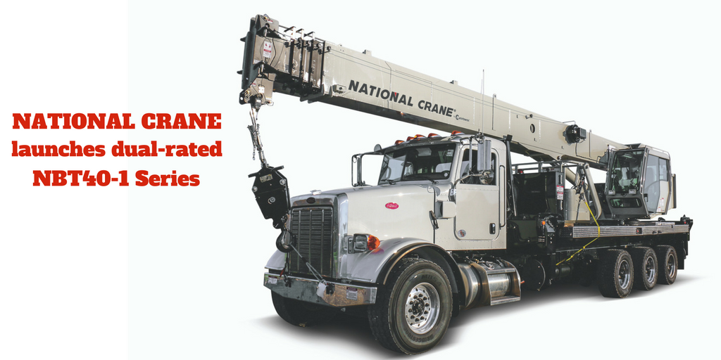 National Crane launches dual-rated NBT40-1 Series A peek at National Crane NBT40-1 series