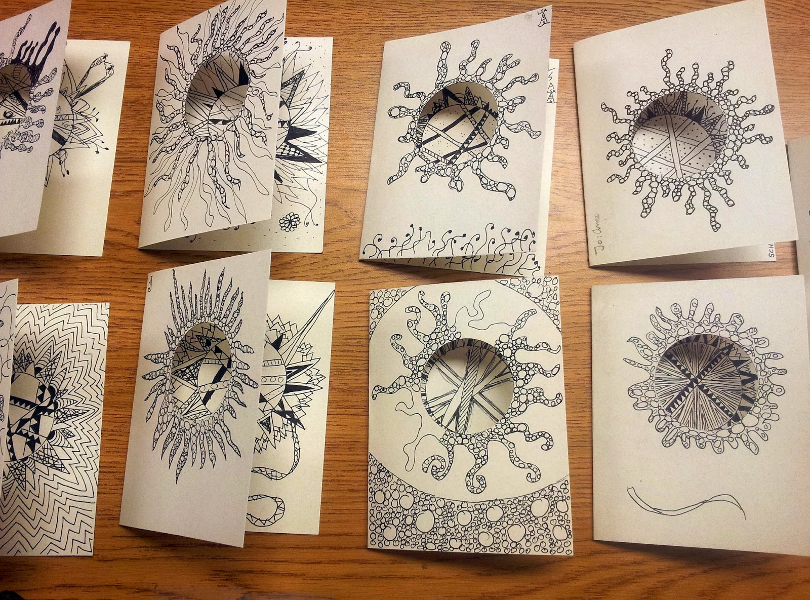 Zentangle® as Presented by G. Klein, CZT May 2015