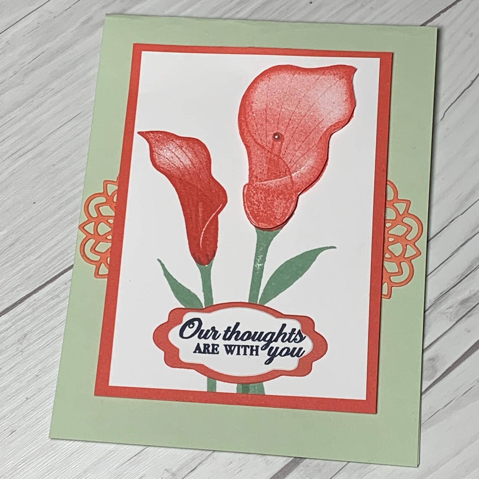 Stampin' Up! Lasting Lily and Lily Framelits Dies Sneak Peek Stamped Sophisticates