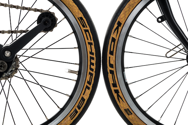 believe report: BROMPTON限定モデルで採用されたタイヤ「Schwalbe
