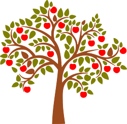 summer apple tree clipart drawing appletree branch alec clayton etc sound arts south wall