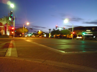 View of cirrus clouds this morning in Scottsdale, AZ