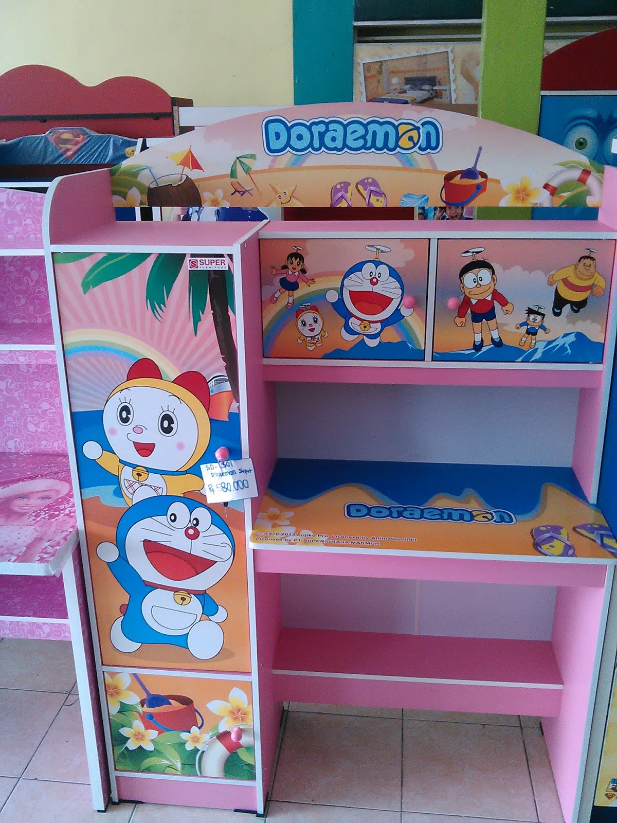 Gambar Meja Belajar Doraemon Ajeg Mebel Jogja Gambar Anak Sd Di