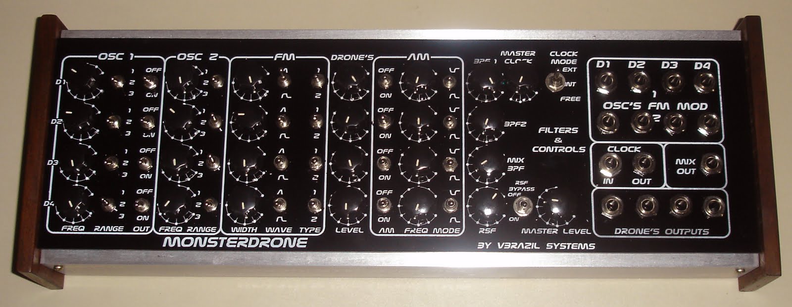 The Synth Nut VBrazil Systems "Monster Drone" A New Modular Hardware