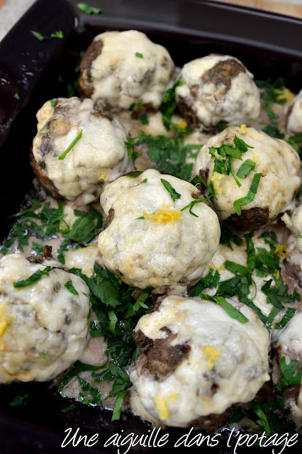 Boulettes de boeuf et d'agneau au tahini de Yotam Ottolenghi