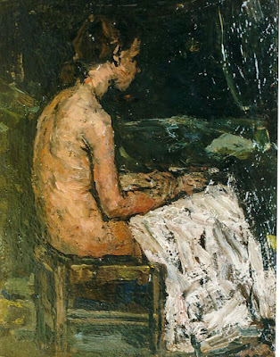 Jeune Fille Nue Assise, Suze Robertson