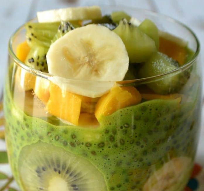 GREEN CHIA PUDDING (HEALTHY AND SUGAR-FREE) GREEN CHIA PUDDING (HEALTHY AND SUGAR-FREE)