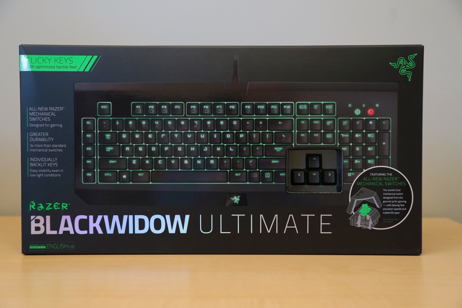 Review Razer Blackwidow 2014 [blank]'s Universe