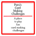 Paru's card making challenge