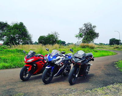 Ninja vs CBR vs R25 Ninja vs CBR vs R25