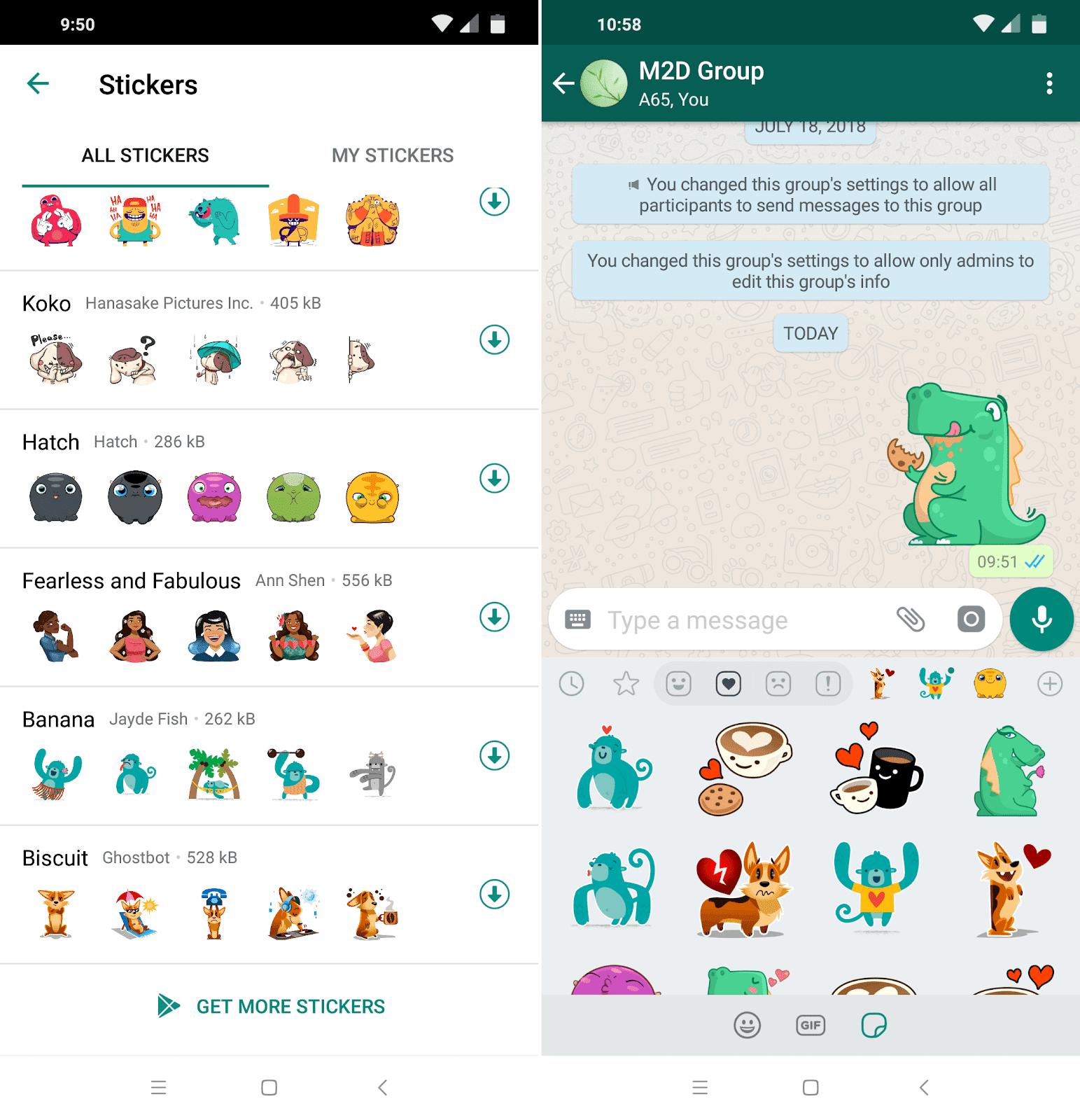 Cara Baru Kirim Sticker di Chat WhatsApp