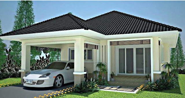 Desain Rumah Minimalis Type 45 3 Kamar Tidur