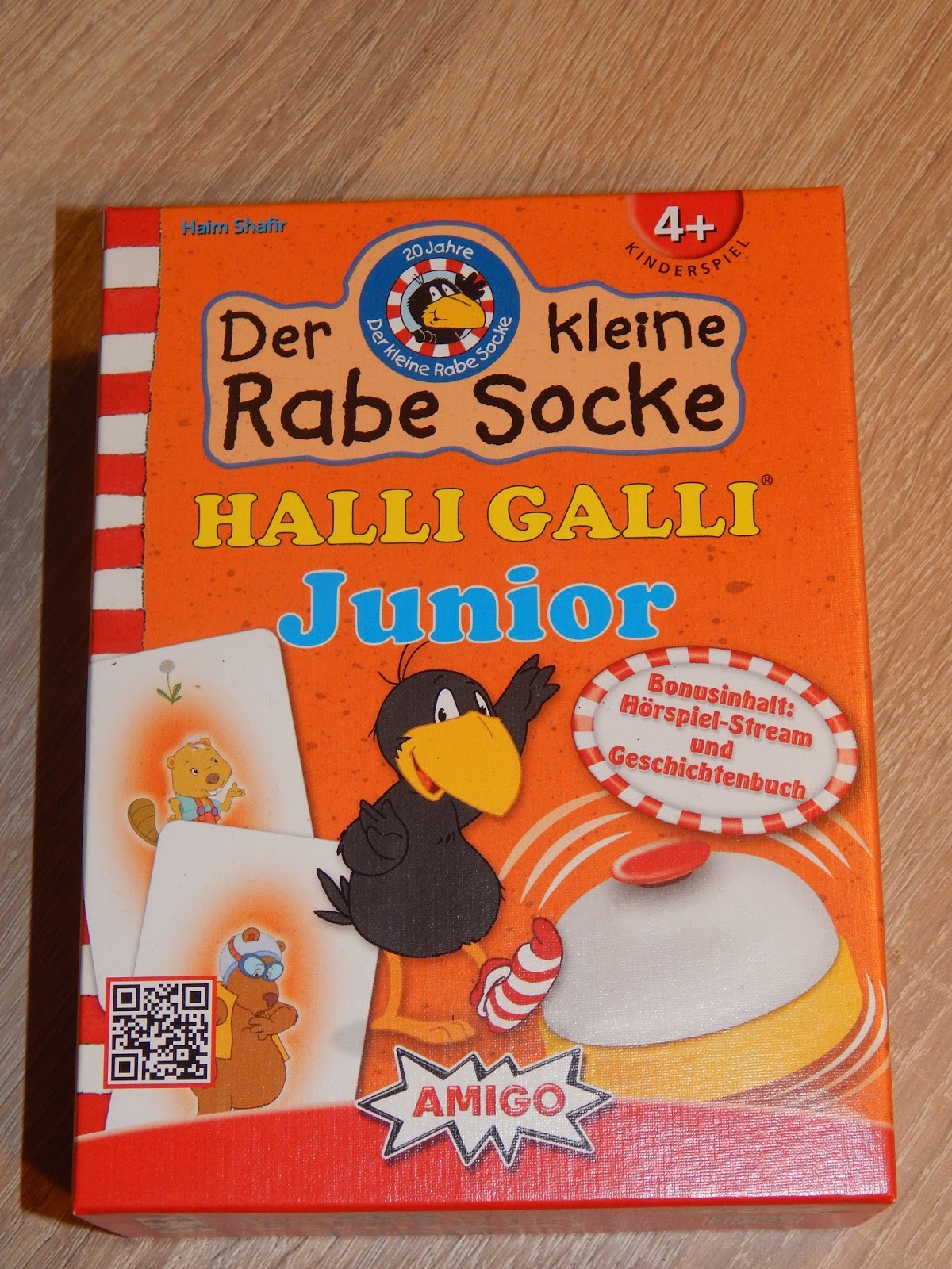 Familie und mehr : Halli Galli Junior mit "Der kleine Rabe Socke"