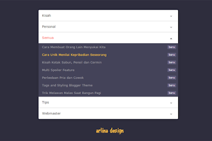 Menerapkan Daftar Isi Berdasarkan Label