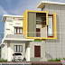 1700 sq-ft modern box type residence