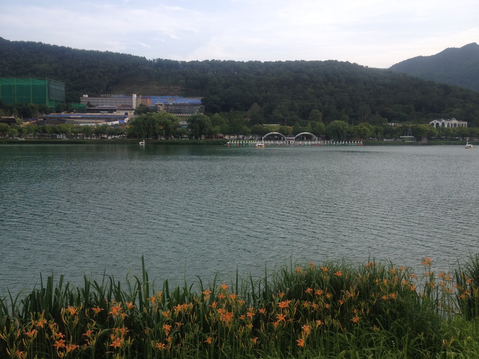 Fun & Free Daegu Travel Suseong Lake with Musical Water Fountain Show For Your Weekend in Daegu