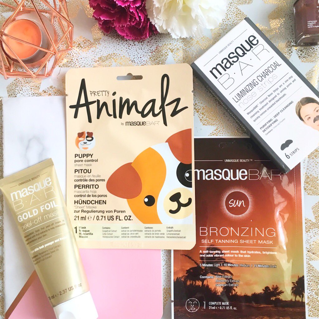 MasqueBAR Face Masks Review* Food and Other Loves