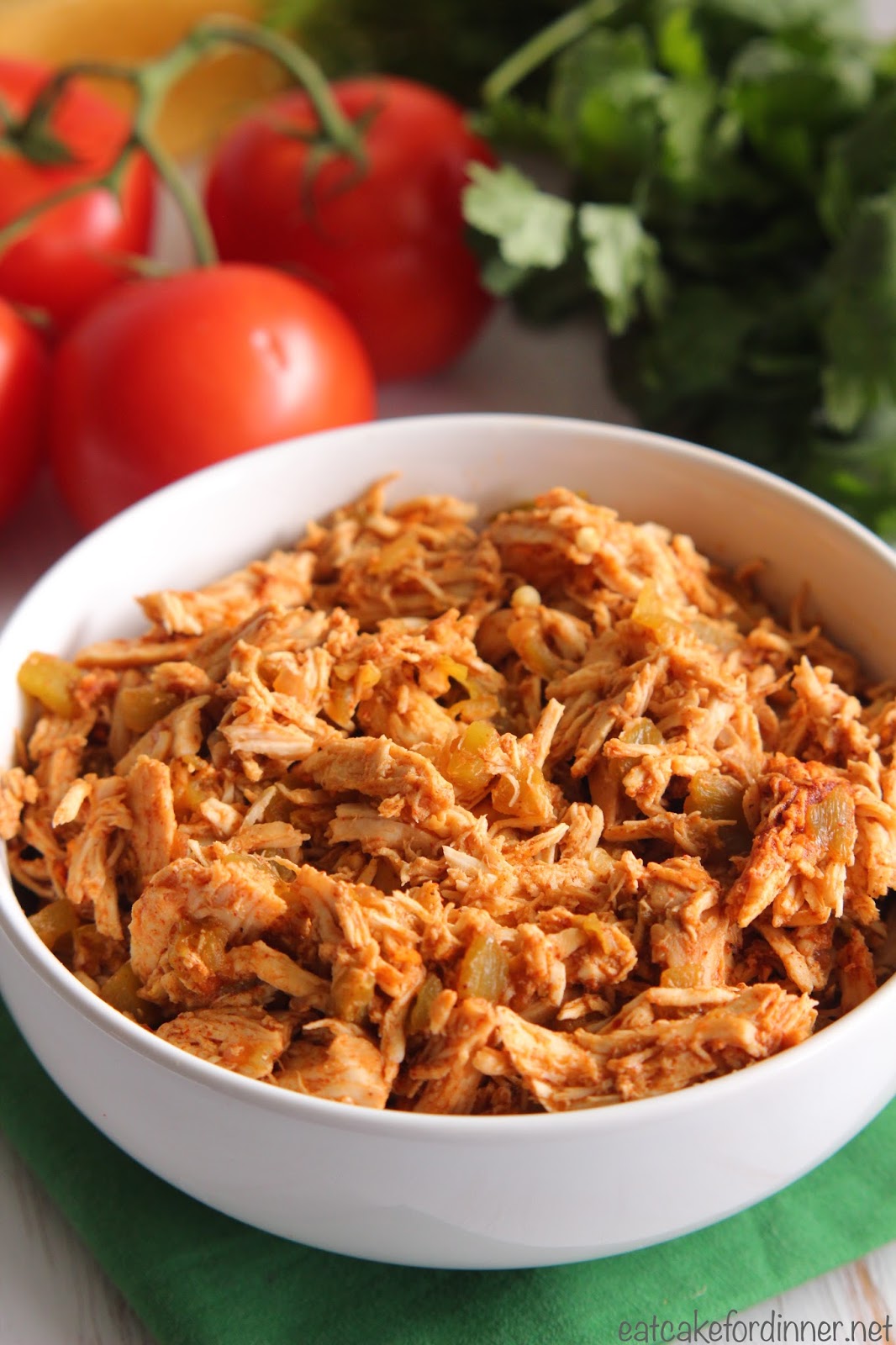 Eat Cake For Dinner: 4-Ingredient Slow Cooker Mexican Shredded Chicken ...