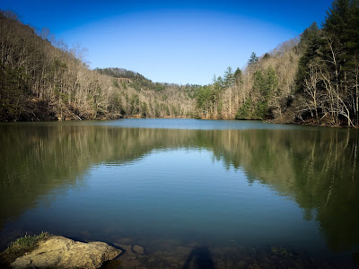 Mill Creek Lake, Natural Bridge Kentucky.