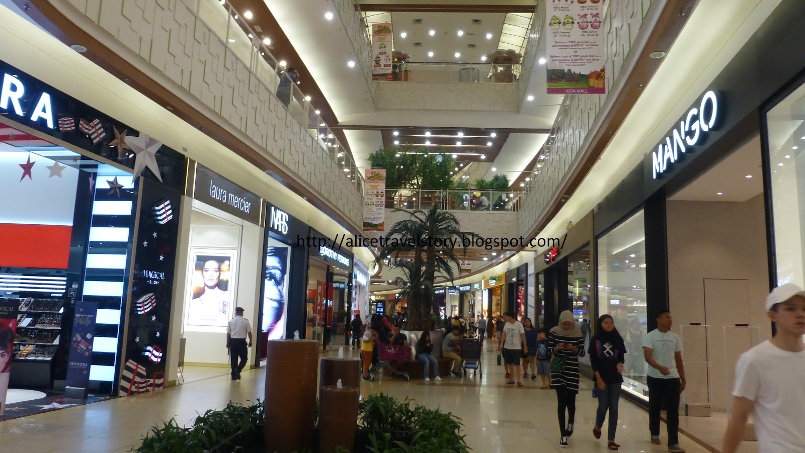 Alice Travelogue Johor Bahru Shopping Trip 2018 Aeon Mall Tebaru City