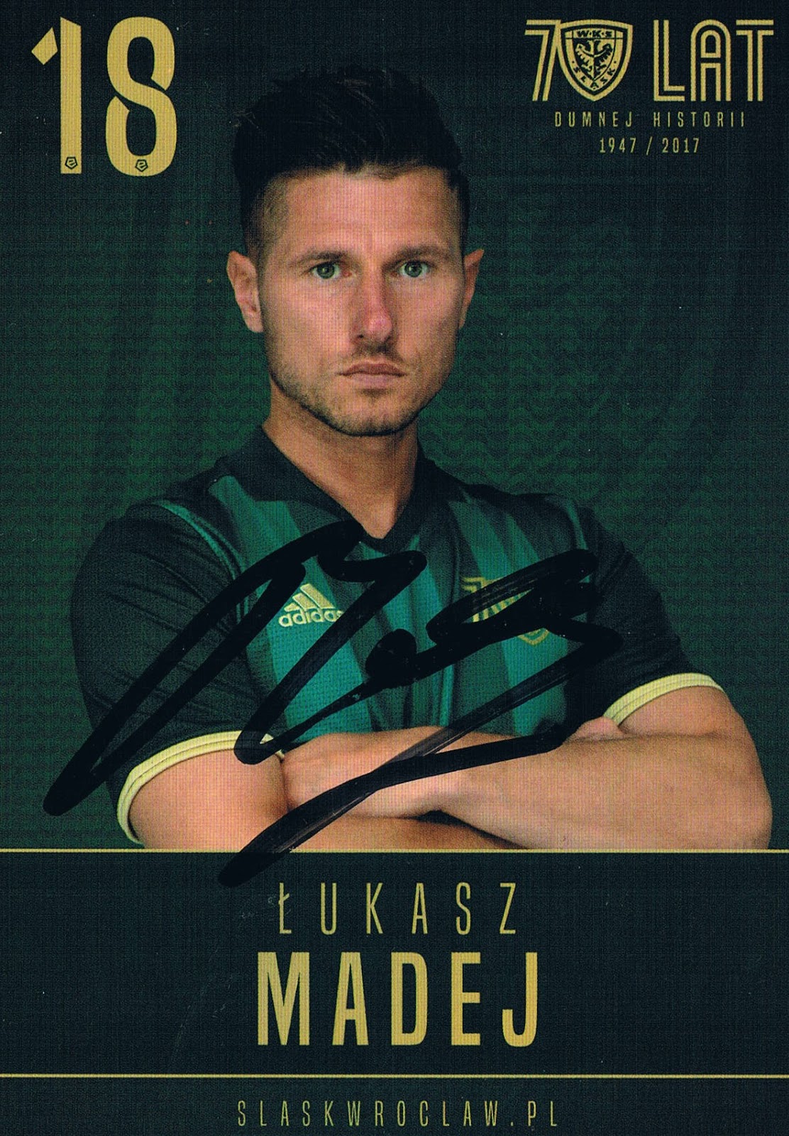 BARTCZU AUTOGRAPHS COLLECTION 158 Łukasz Madej