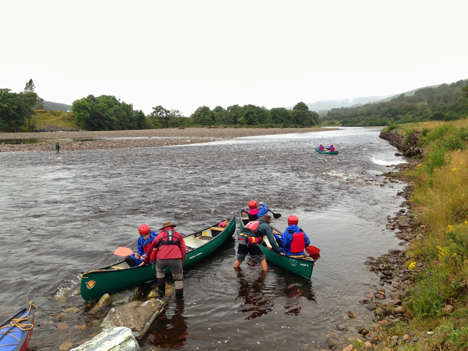Canoeing in Scotland Canoeing River Lochy