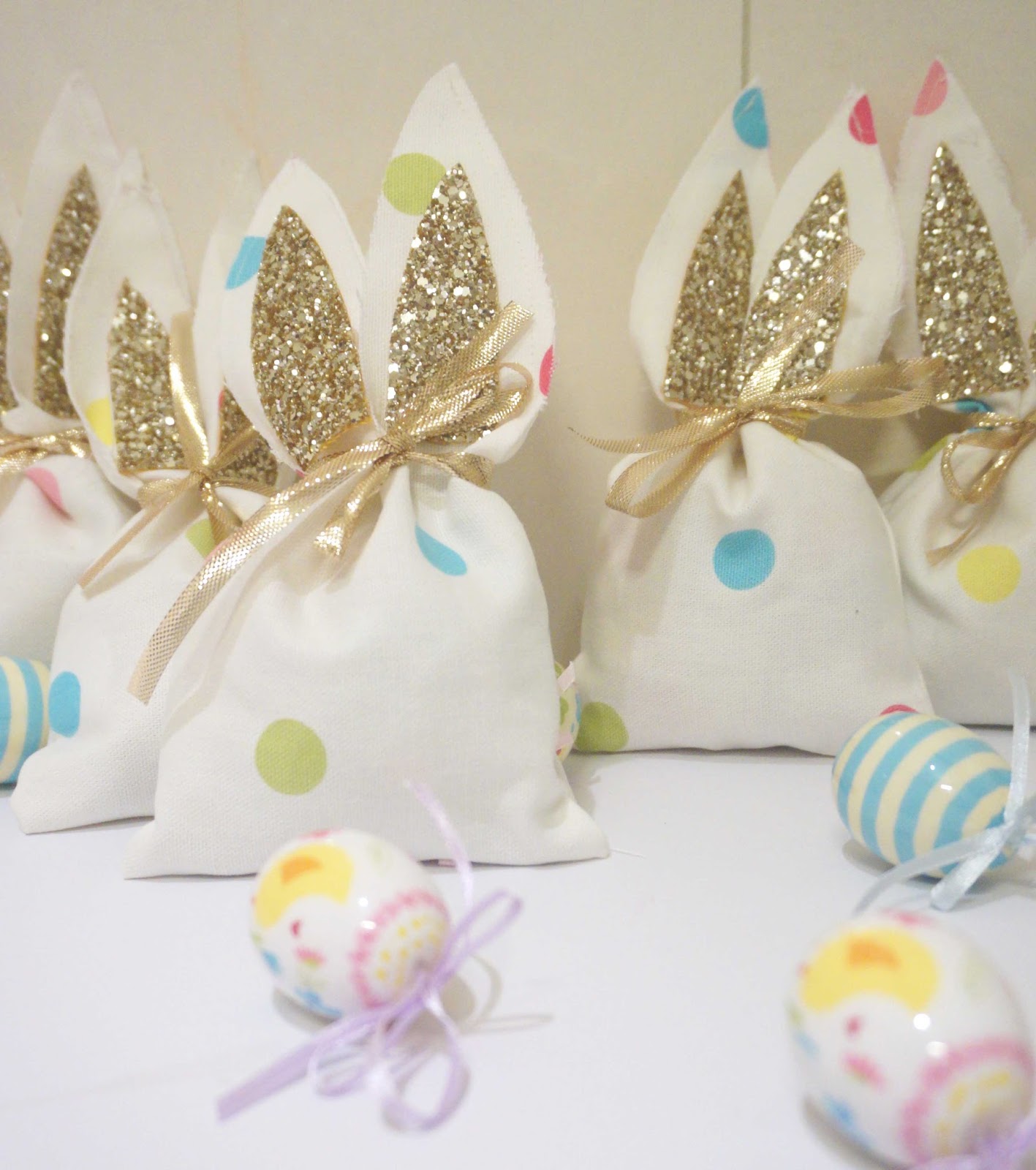 megmade Easter Crafting Bunny Ear Bags