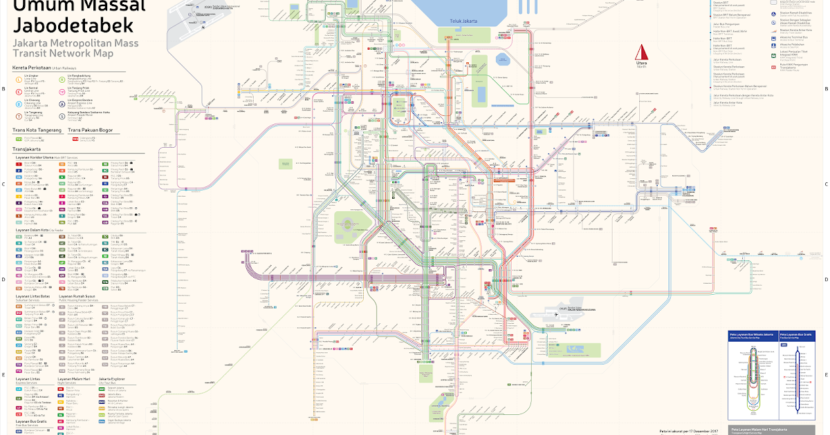 Map Transportasi Jakarta Maps of the World