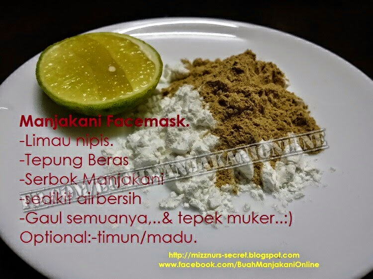Manjakani facemask hakmilik mizznurssecret manjakani facemask hakmilik mizznurssecret