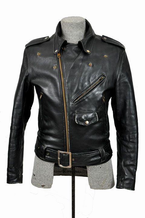 goodbye heart vintage: 1980s Leather Motorcycle Jacket. Perfecto.