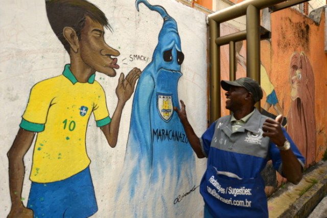Murales del mundial en Brasil - Sao Paulo