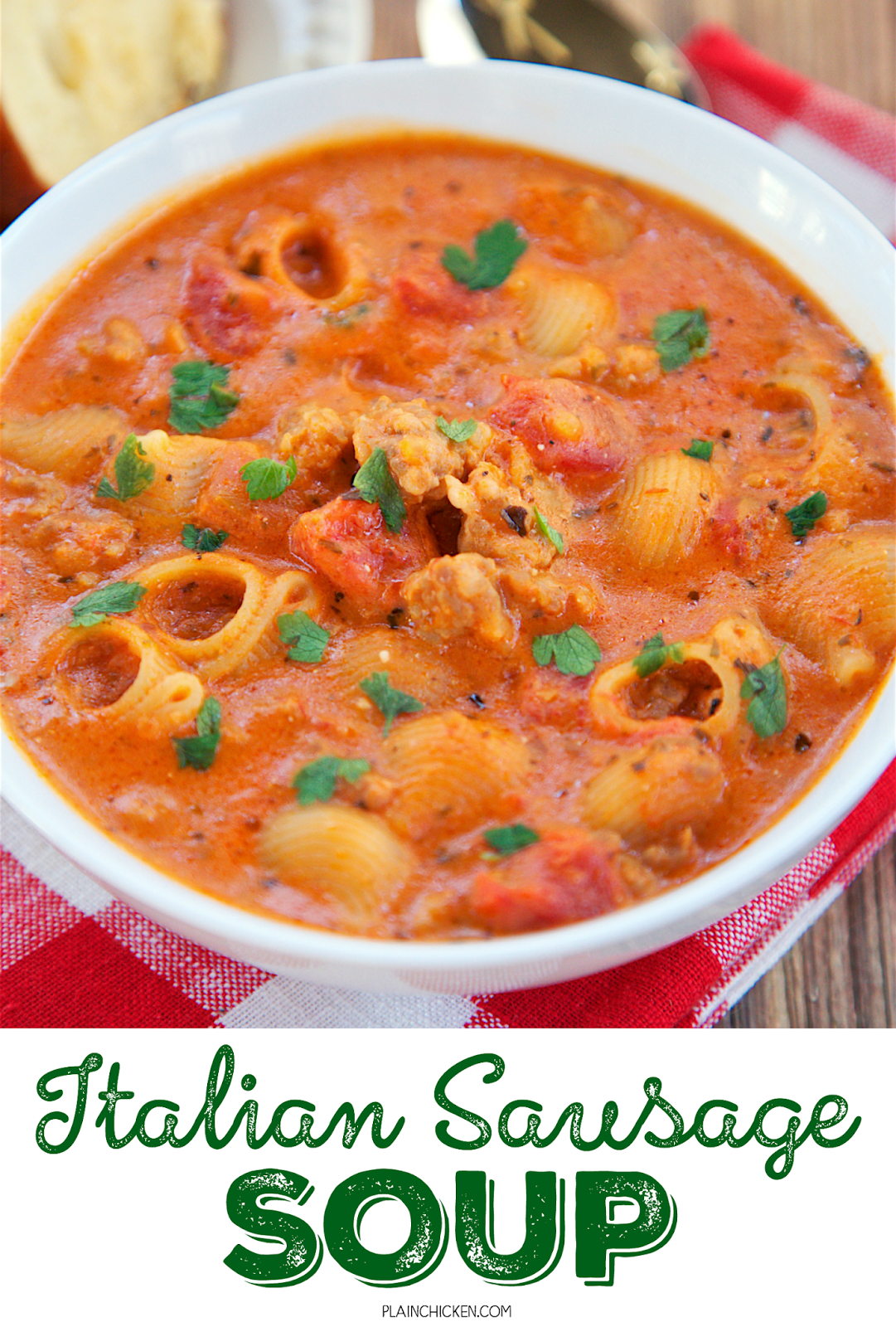 Italian Sausage Soup Plain Chicken®