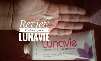 krim Lunavie Concentrated cellulite cream hilangkan masalah selulit