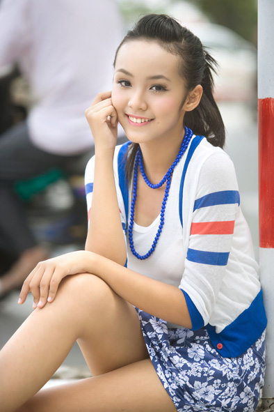 13 Years Old Beautiful Young Vietnamese Teen Model B
