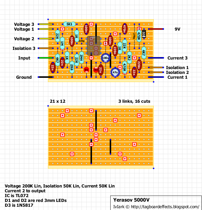 Guitar FX Layouts: Yerasov 5000V