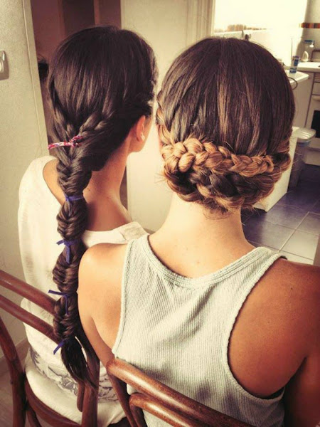 Peinado novia trenzado