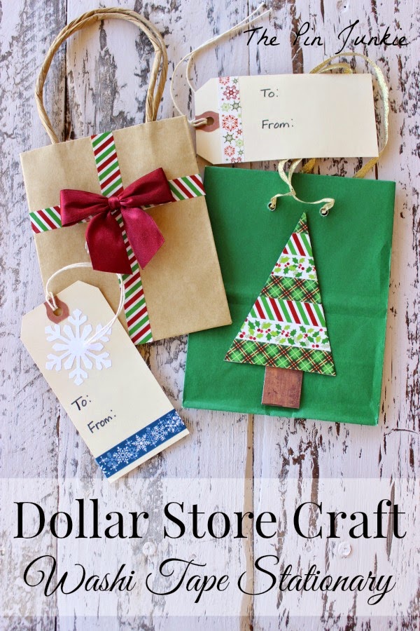 Washi Tape Gift Bags & Gift Tags