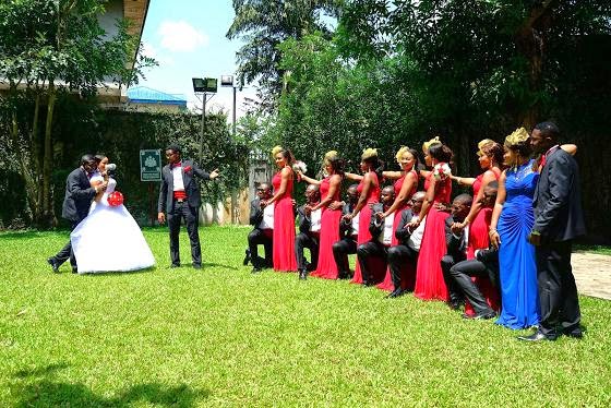 uche nnanna white wedding pictures