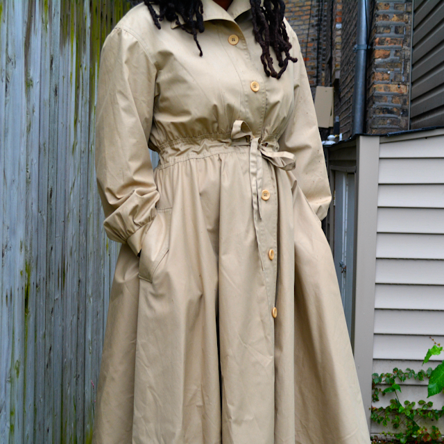 thrift and style a vintage trench coat
