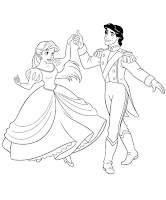 דפי צביעה נסיך ונסיכה